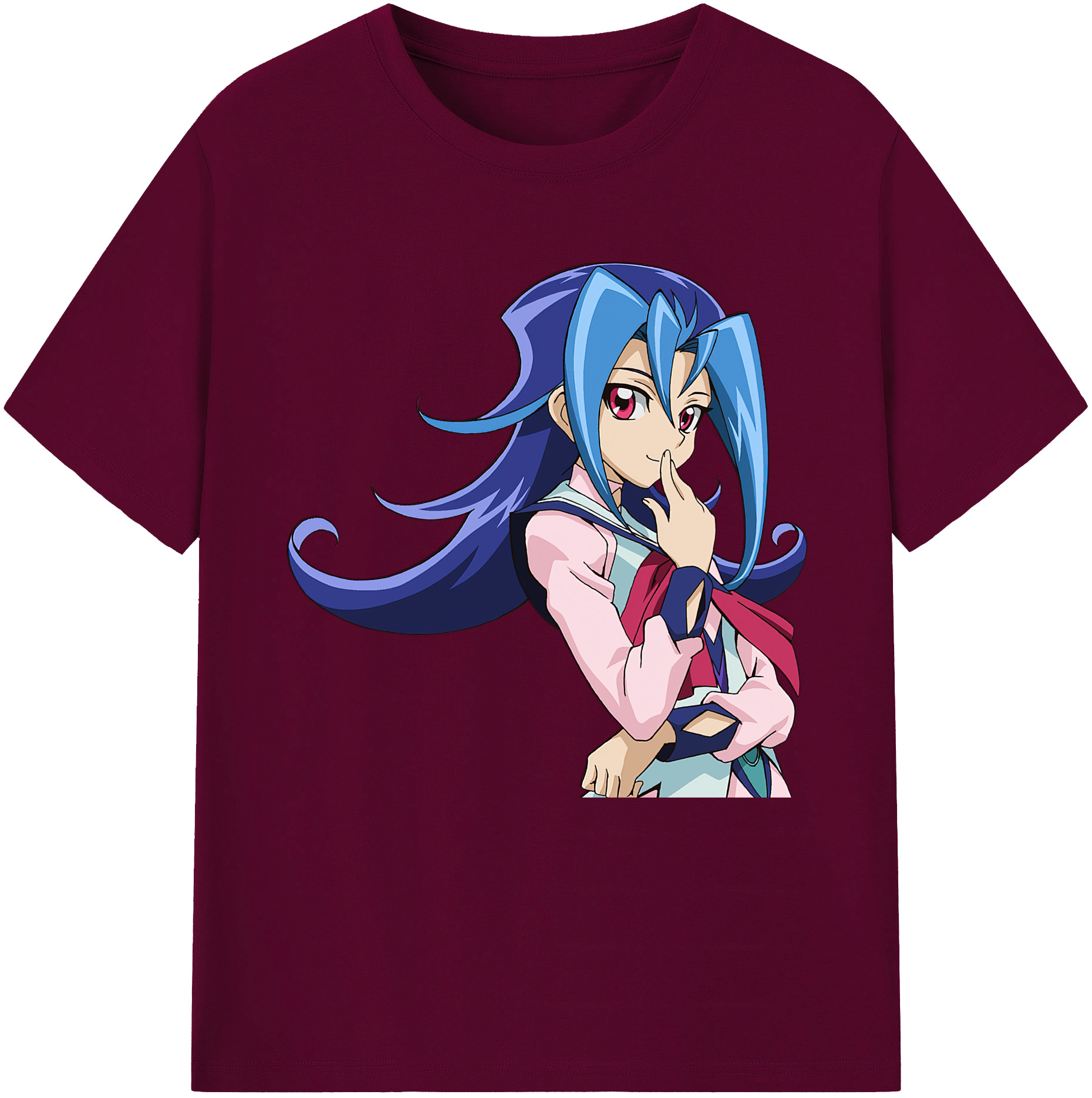 （画像用） 遊☆戯☆王 Yu-Gi-Oh! レディースカジュアルプリントTシャツ（綿100％）